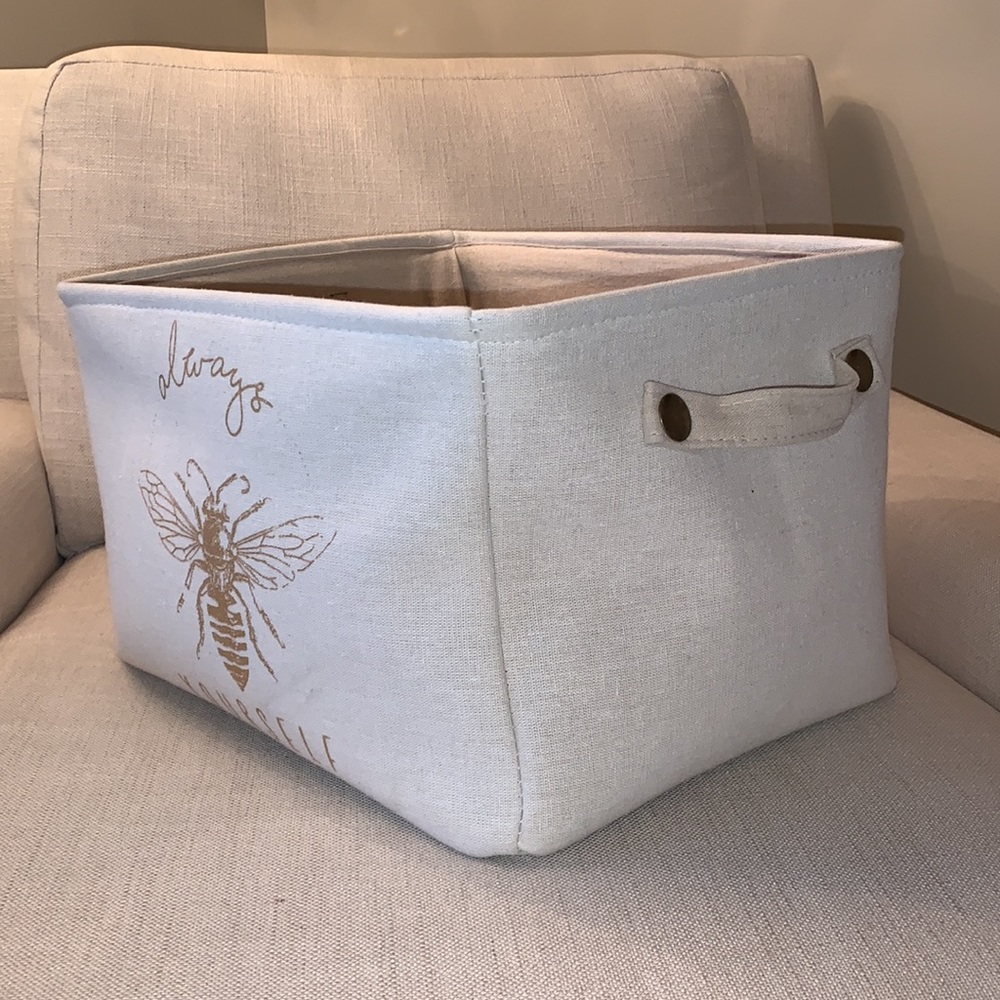 Canvas “Always be Yourself” Bin - Picture 3 of 6